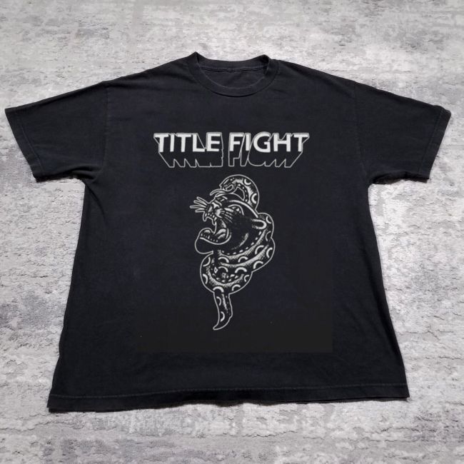 Exclusive Insider Look: Title Fight Official Merchandise Revealed